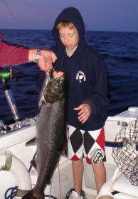 Collin and his 20lb King Salmon