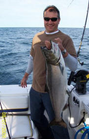 Mike and his 19.5 lb catch