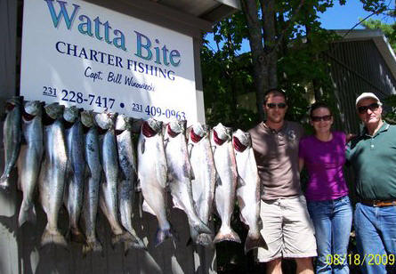 Keith, Amanda, and Tommy and their Watta Bite Catch