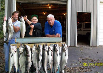 Brian, Bob and Bruce with their Great Catch
