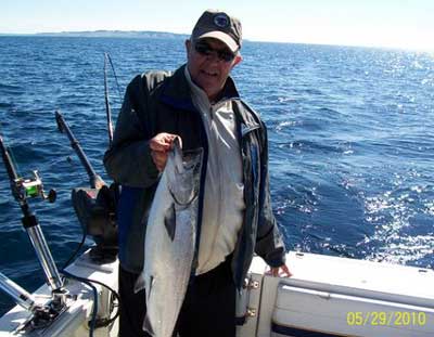 Congrats to Bob on catching his FIRST EVER King Salmon!
