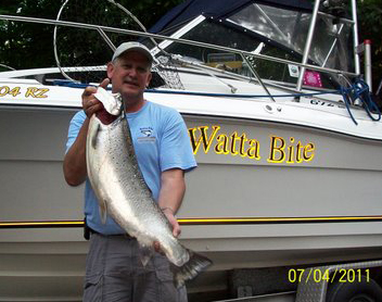 Watta Catch: 19 lb Brown Trout