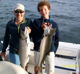 18lb and 17.5 lb King Salmon