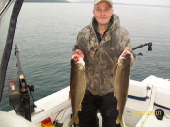 Tommy and Lake Trout